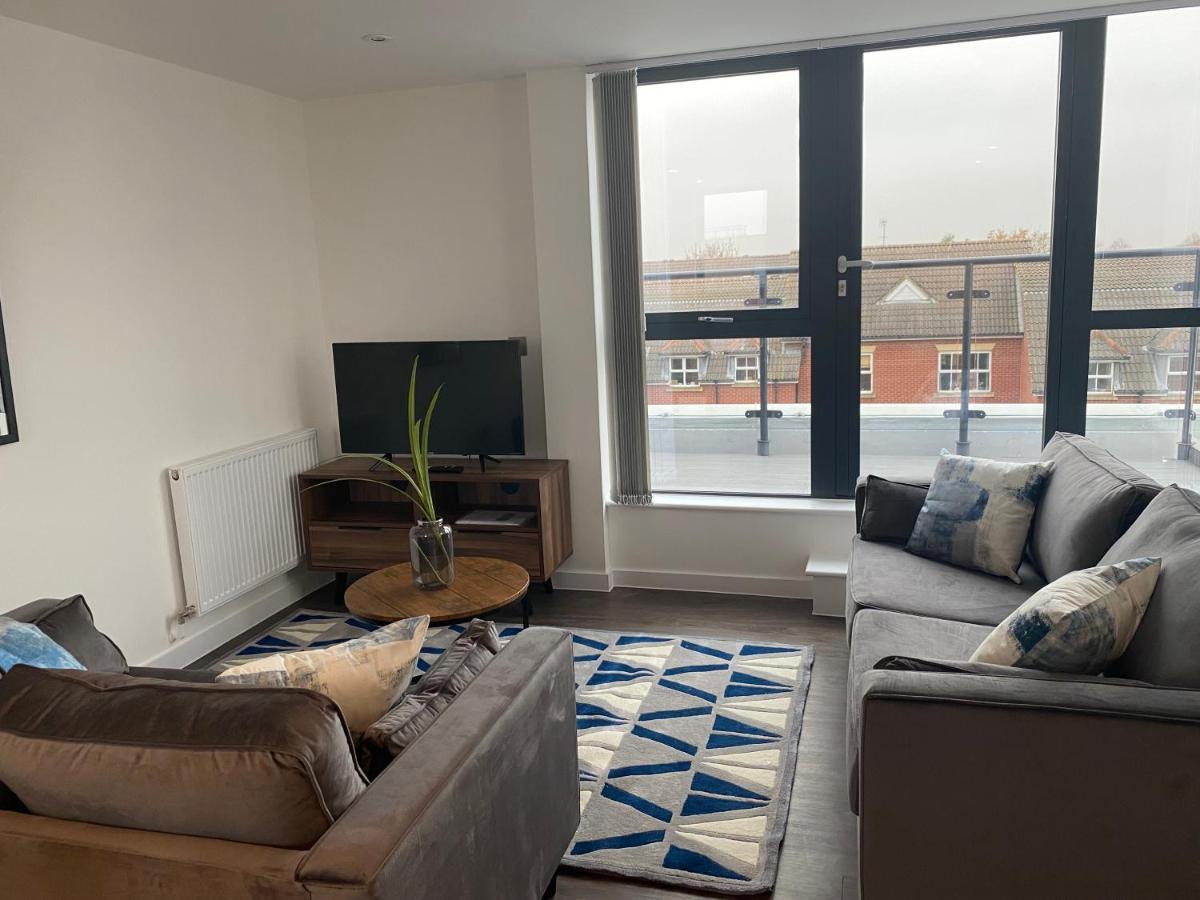 Icona - Luxury 2 Bed Penthouse Apartment York Buitenkant foto